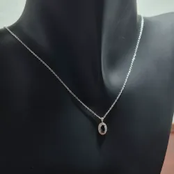 Piedra Ovalada Negra