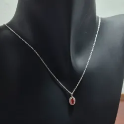Piedra Ovalada Roja
