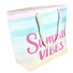 Bolso con estampado de summer Vibes 