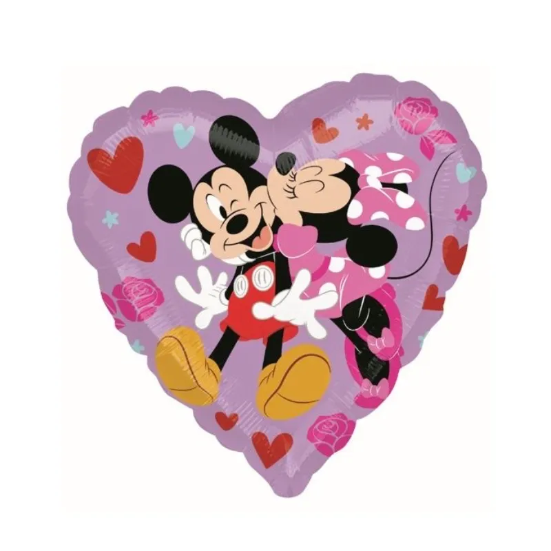 Globos forma corazón temática variada 
