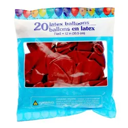Globos rojos 