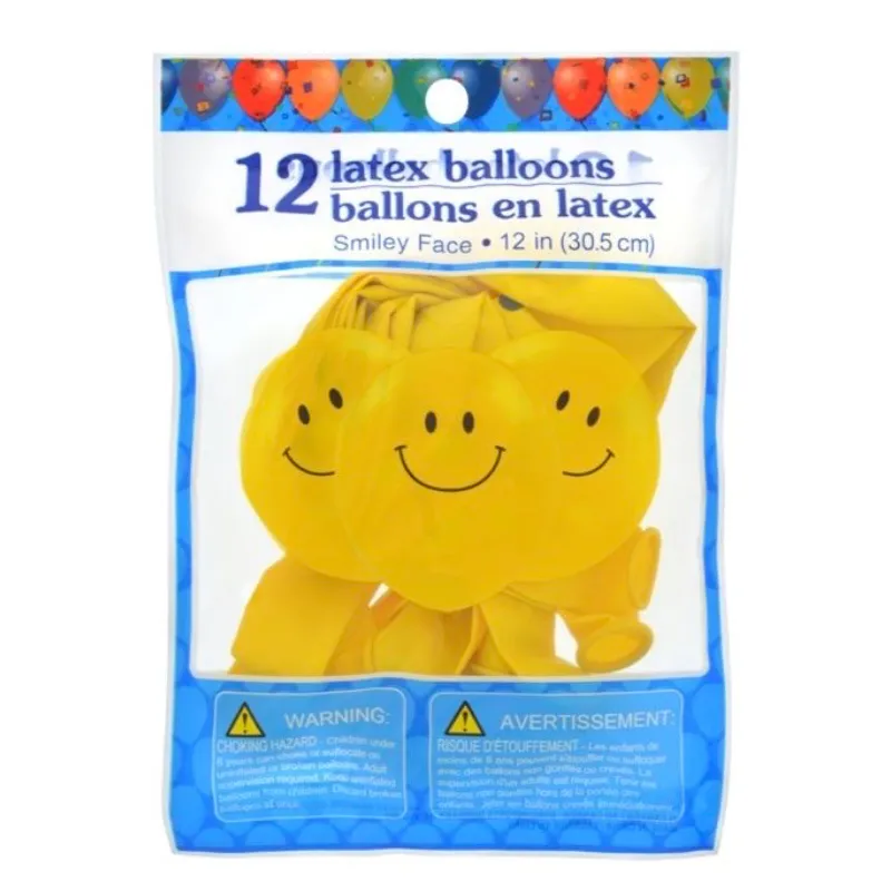 Globos temática cara feliz 