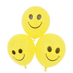 Globos temática cara feliz 