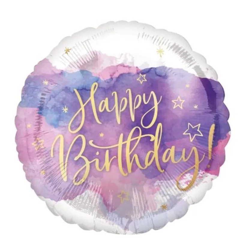 Globos temática feliz cumpleaños 