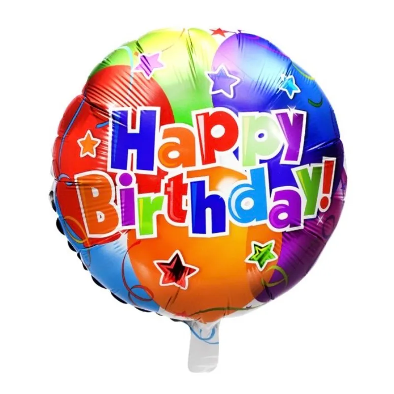 Globos temática happy birthday 