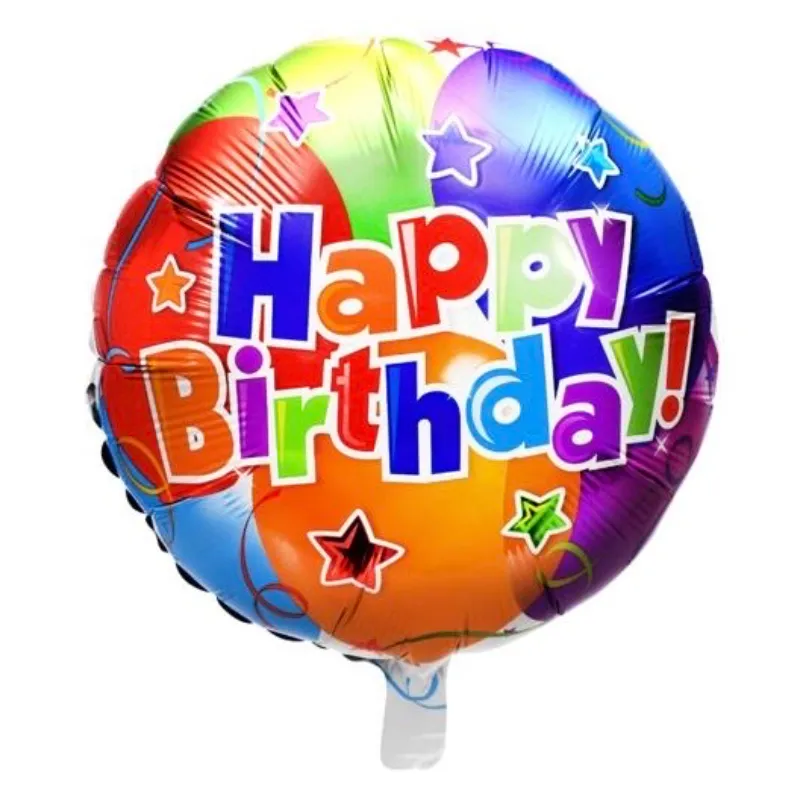 Globos temática happy birthday 