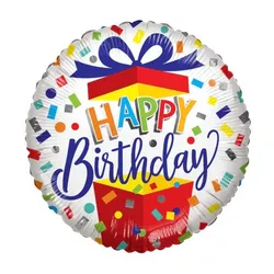 Globos temática happy birthday 