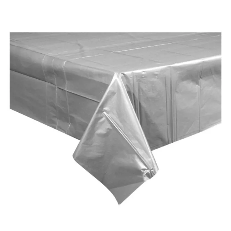 Mantel gris para fiestas 