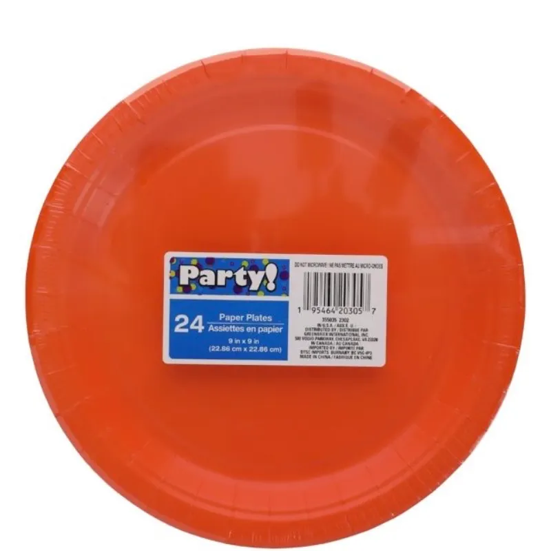 Plato desechable 