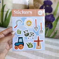 Hoja de stickers 