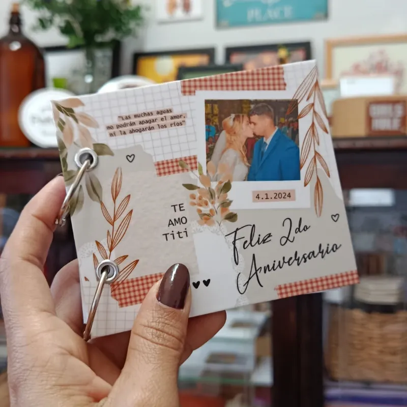 Mini-Book "Álbum Polaroid"