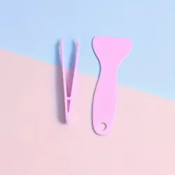 Mini raspador y pinza
