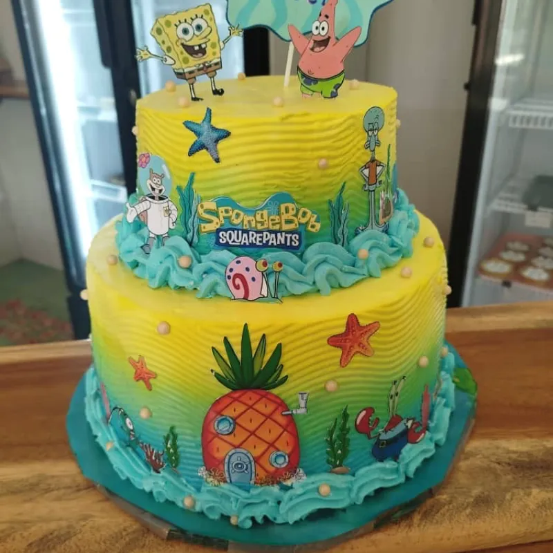 CAKE DE DOS PISOS PERSONALIZADO!!!
