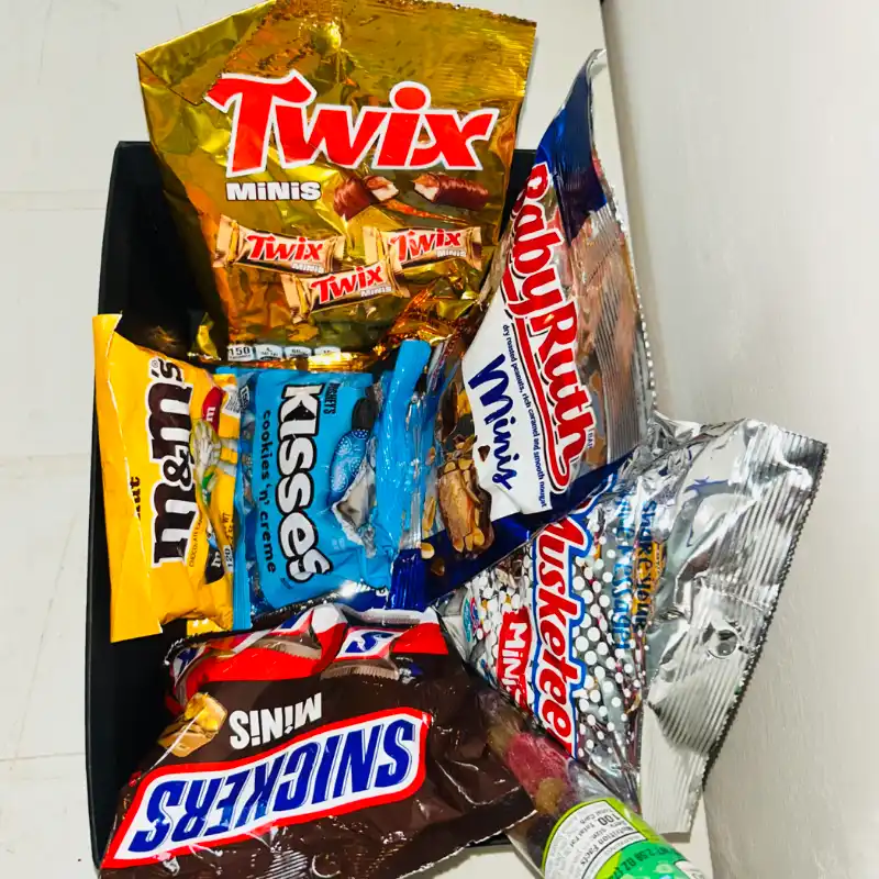 CESTA ESTUCHES CHOCOLATES!!