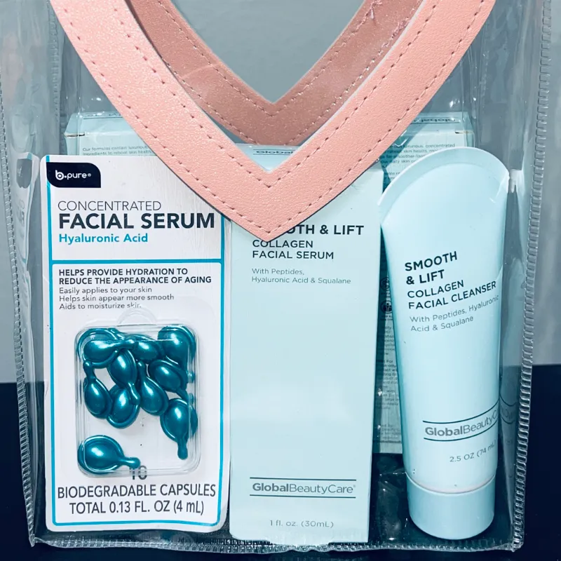 SET FACIAL AZUL!!