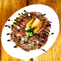 Carpaccio de res