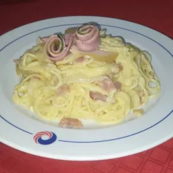 Espaguetis a la Carbonera