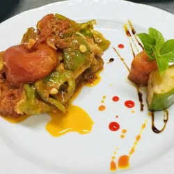Filete de pescado al tomate