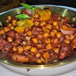 Garbanzos fritos