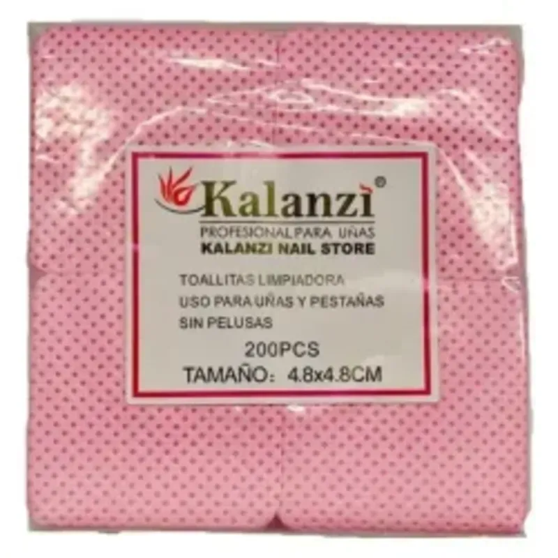 200 Toallitas para uñas o pestañas
