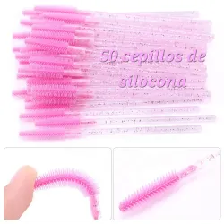 50 cepillos de silicona 