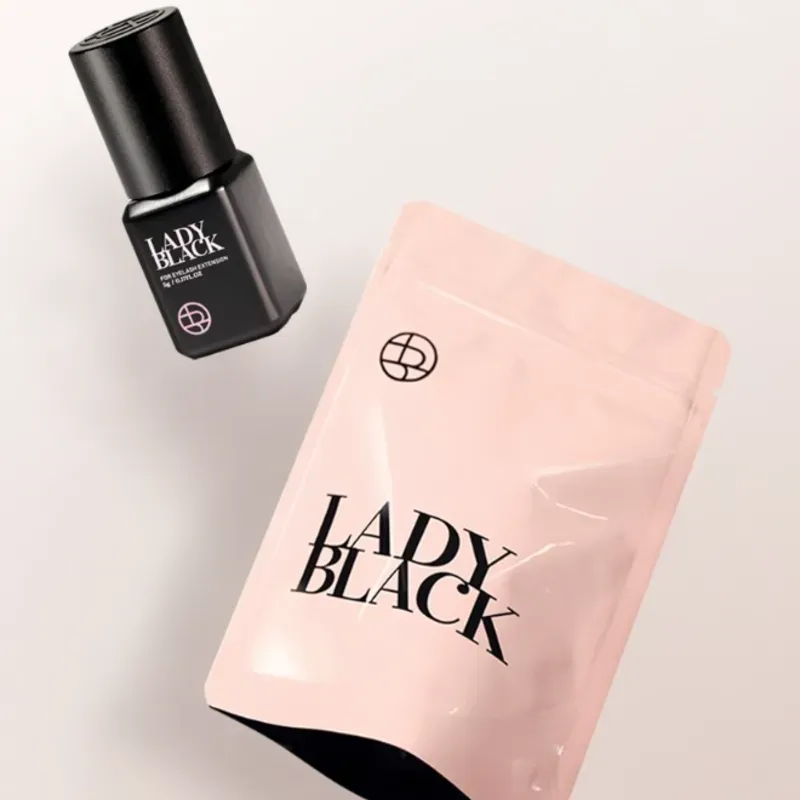Adhesivo Lady Black