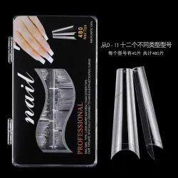 Caja de 480 tip Marilyn transparente 