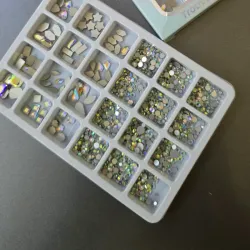 Caja de piedras surtidas 