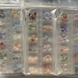 Cajas de rosas a relieve 12 espacios 