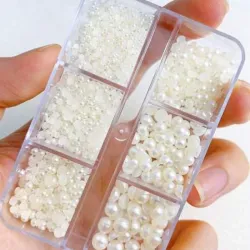 Cajitas de medias perlas 