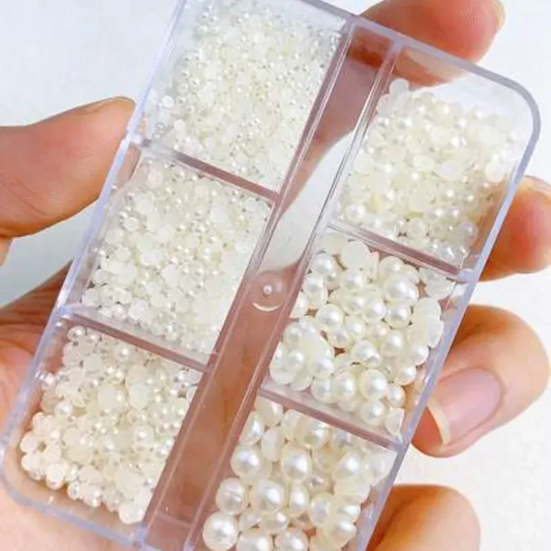 Cajitas de medias perlas 