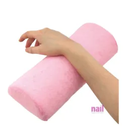 Cojín para manicura. Disponible rosa fresa