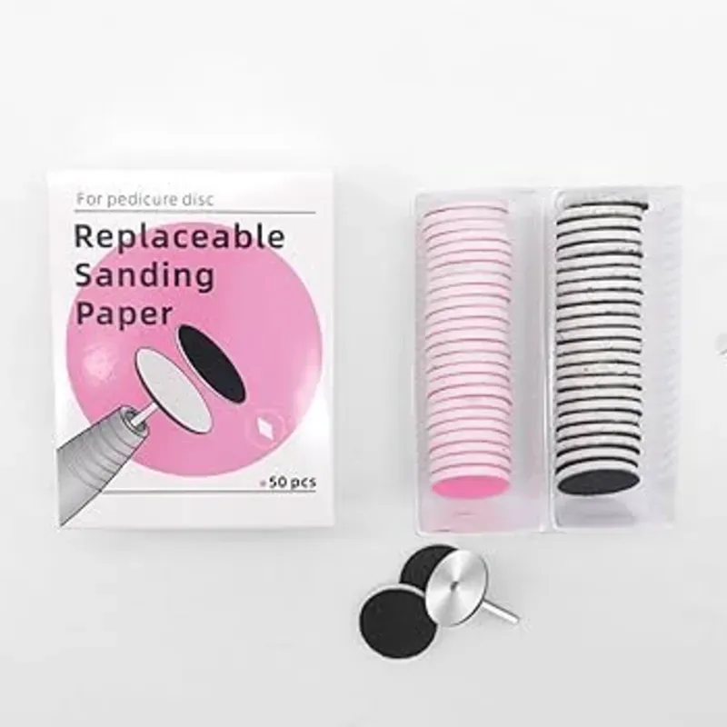 Papel de lija reemplazable para pedicura 