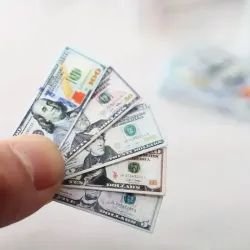 Decoración de mini dólares para encapsulados . Venta x pareja