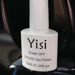 Esmalte blanco semi permanente yisi