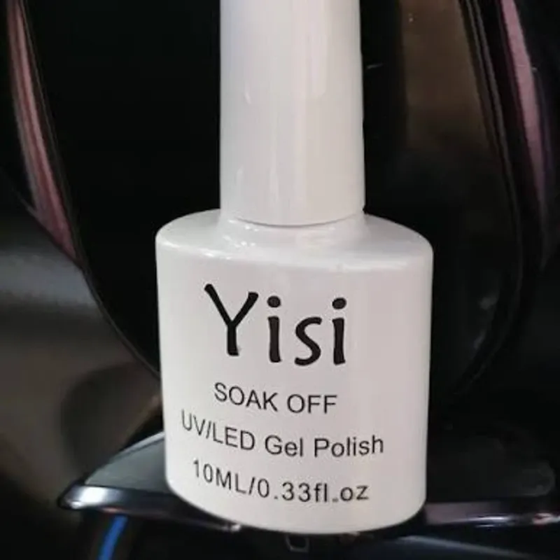 Esmalte blanco semi permanente yisi