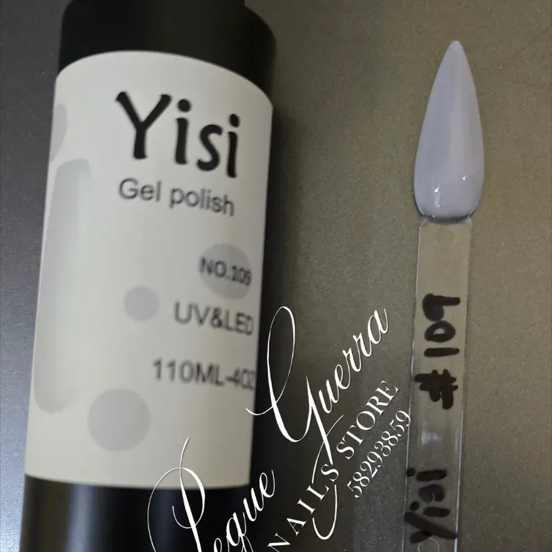 Esmalte de gel Blanco lechoso AGRANEL. DEBE TRAER SU POMO