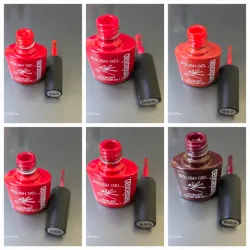Esmalte rojo hanxiaoxiao 