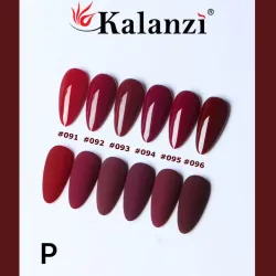 Esmalte rojo kalanzi