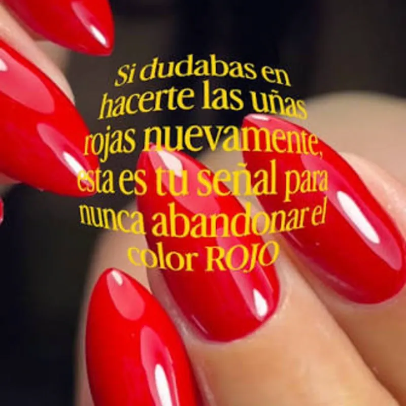 Esmalte rojo Yisi 41