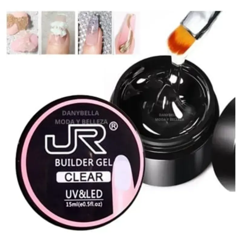 Gel de construcción transparente JR 15ml