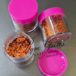 Glitter bronce