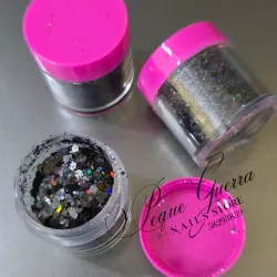 Glitter negro