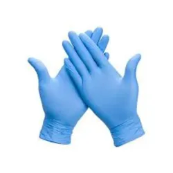 Guantes de nitrilo azul