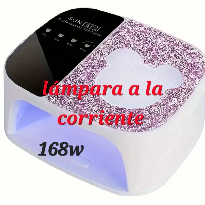 Lámpara a la corriente 168w
