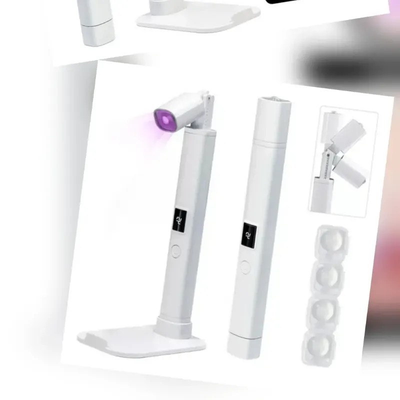 Lámpara recargable para full cover con base