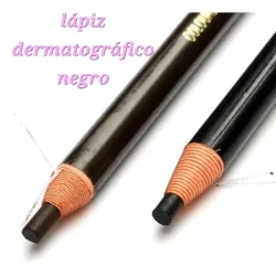 Lápiz dermatográfico negro