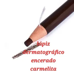 Lápiz dermatográfico carmelita