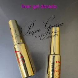 Liner gel dorado