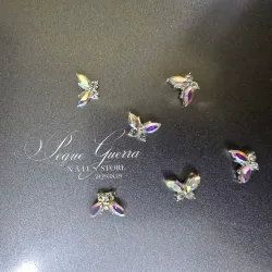 Mariposa de piedra tornasol. Venta x pareja 
